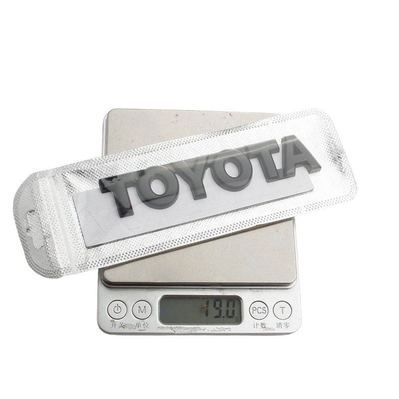 FENDER 1 ❤ Logo Chữ Bằng Kim Loại Trang Trí Xe Hơi TOYOTA