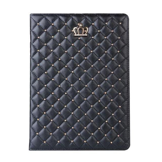 Ốp lưng Ipad 8th gen 2020 10.2 gen 7th mini 5  air 1 2 air 3 10.5 Crown Grid Smart stand Case 9.7 inch 2017 ipad 2 3 4 Bao da | BigBuy360 - bigbuy360.vn