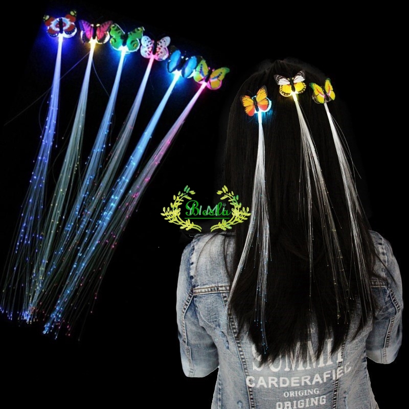  Besla LED  Jepit  Rambut  Bm Hair Clip Braid Si quang 