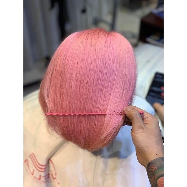 Tuýp Thuốc Nhuộm Tóc Màu Pink Hồng Tplus 0.65 Hair Dye Color Cream