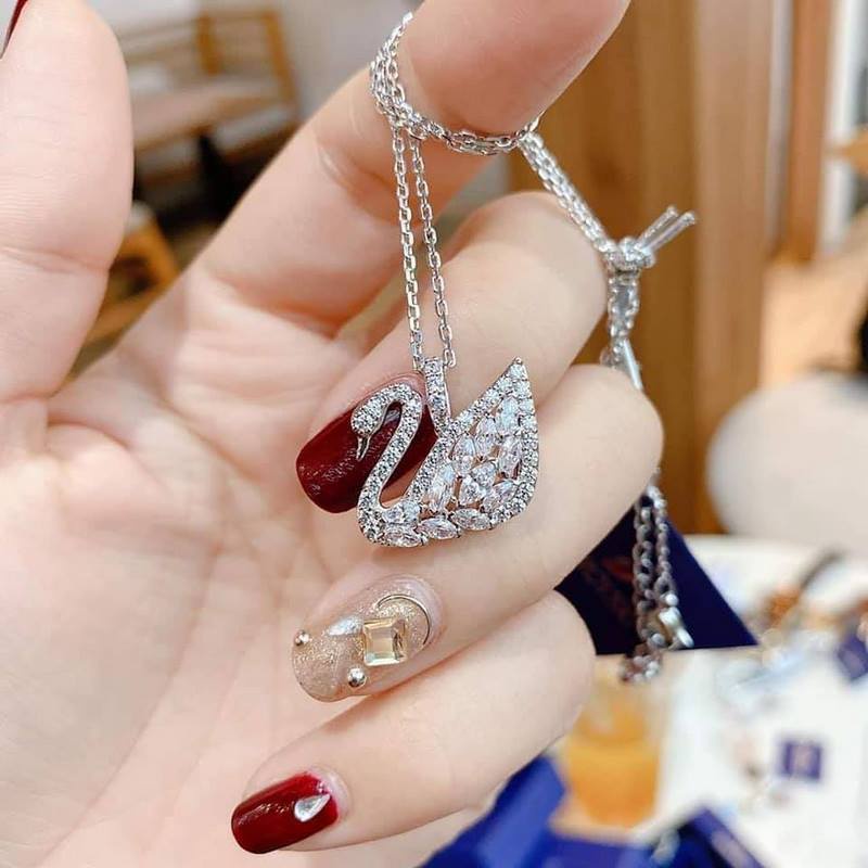 Dây chuyền Swarovski thiên nga lớn đính đá Swarovski 5296469
