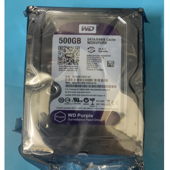 Ổ Cứng HDD 500GB 3.5 inch WD Western Black Tốc Độ 7200Rpm SATA 6.0Gbs Dùng Cho Laptop MacBook PC Box Di Động