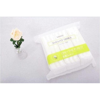 bông tẩy trang MINISO 180  miếng