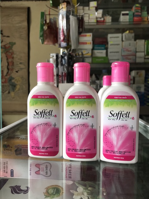 Soffell - kem xua muỗi (Lọ 60ml)