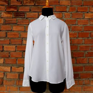 Chuẩn Áo sơ mi hiệu uni qlo size m xuất khẩu