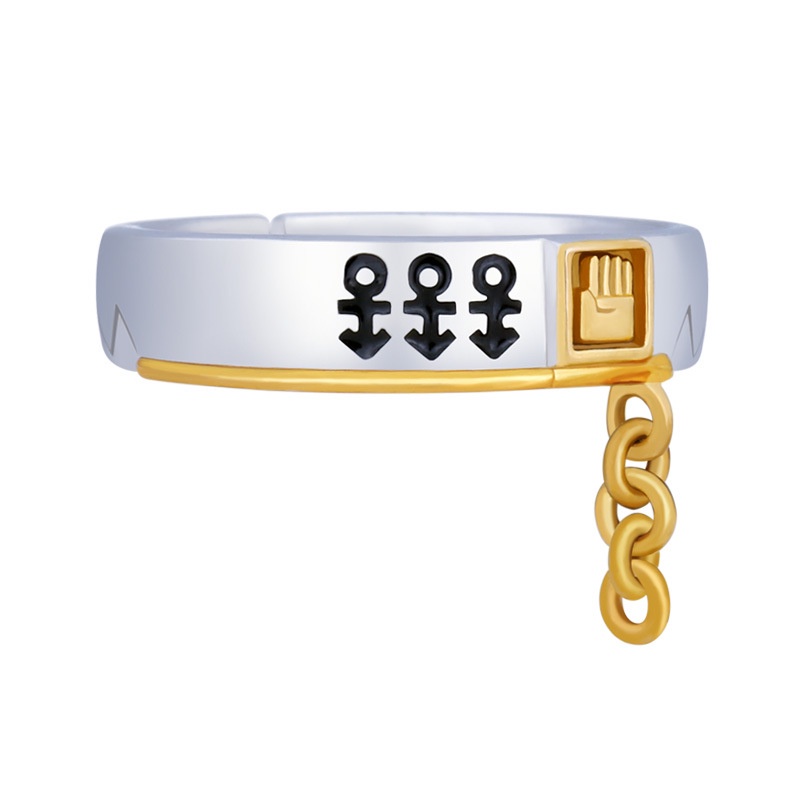 Nhẫn Đeo Tay Có Thể Điều Chỉnh Kích Thước Phong Cách JoJo's Bizarre Adventure Thời Trang