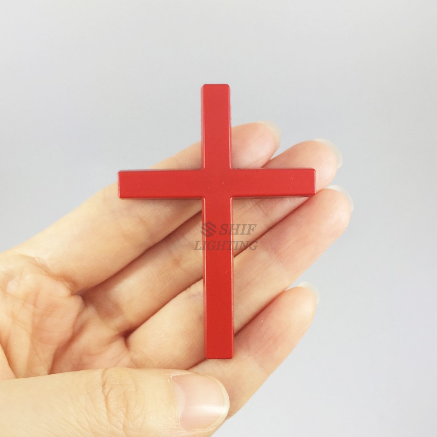 Miếng dán kim loại trang trí thân xe hơi/xe tải hình chữ thập