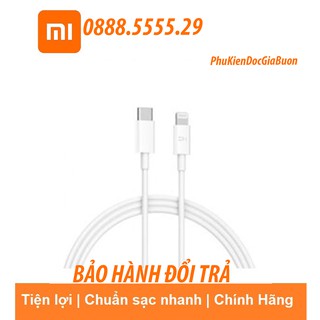 CÁP SẠC XIAOMI MÀU TRẮNG  [ZIN THEO MÁY]