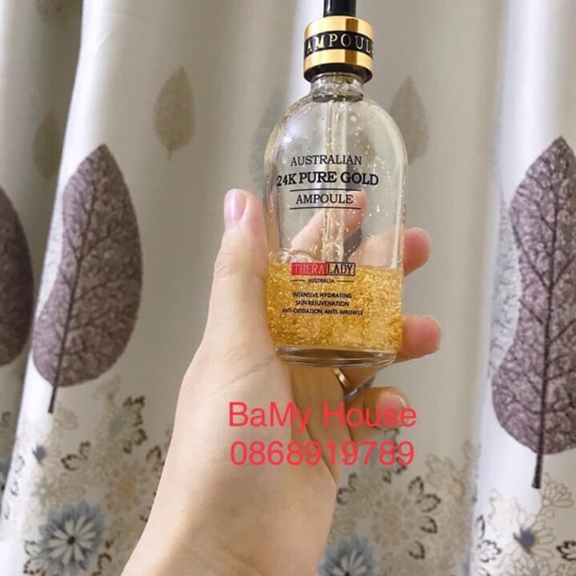 Serum vàng 24k Úc Australian 24k Pure Gold Ampoule