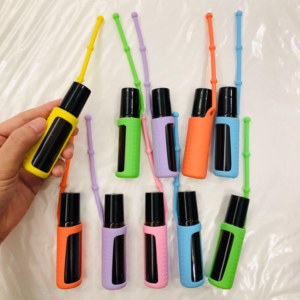 Nắp Đậy Bình Xịt Bằng Silicone 5 / 10 / 15 ML Tiện Dụng Ốp