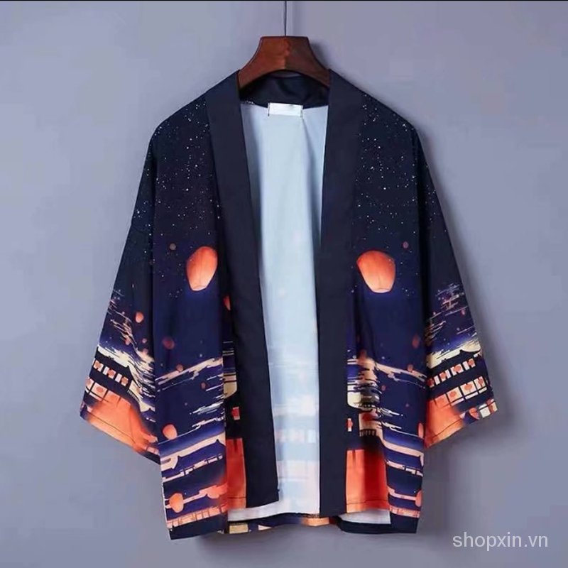 Áo Khoác Kimono Truyền Thống Nhật Bản Cho Nam