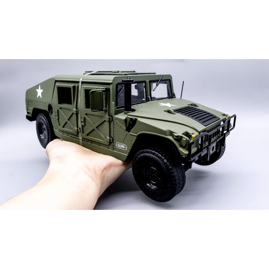 MÔ HÌNH XE BỌC THÉP QUÂN SỰ HUMMER HUMVEE 1:18 KAIDIWEI 1469