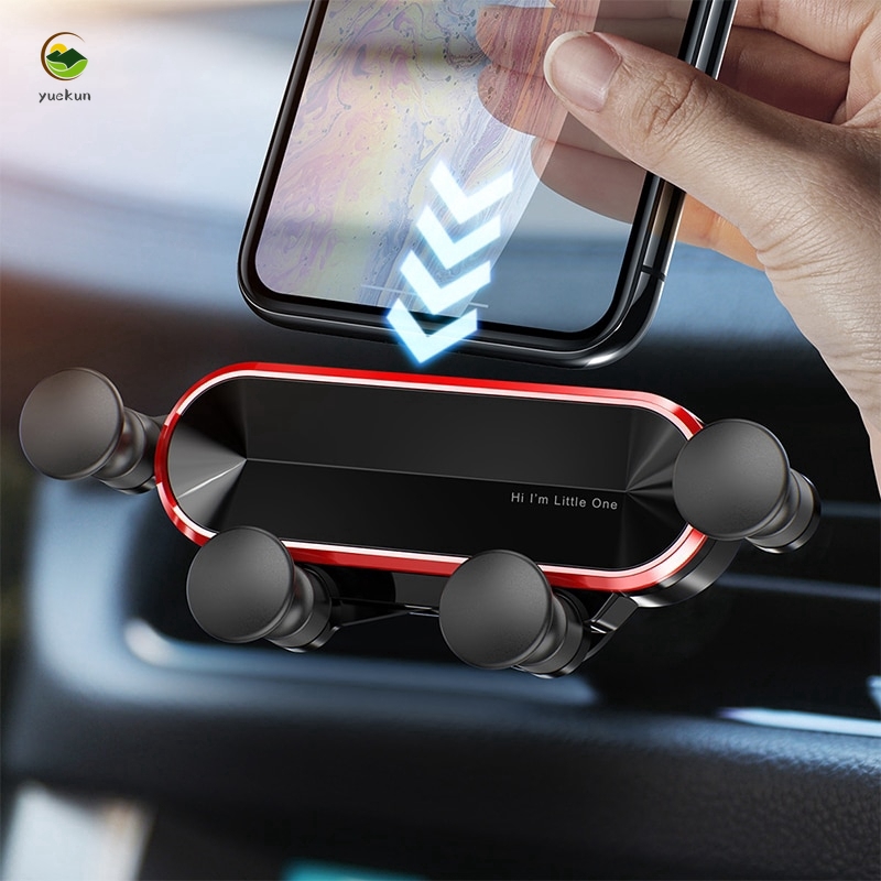 【YUKV】Car Bracket A Mobile Phone Bracket Gravity Multifunctional Navigation Bracket TCH