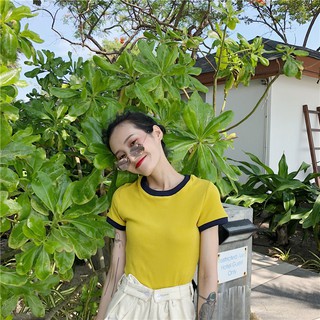 [ORDER 7-10 ngày] Áo croptop co dãn có 3 màu(kèm ảnh thật)
