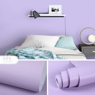 Cuộn 10m giấy dán tường Tím pastel có keo sẵn.