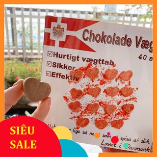 Kẹo Ngậm Giảm Cân Chokolate Đan Mạch