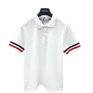 Áo polo thom nam nữ tay ngắn có cổ vải cotton gai dày mịn rẻ đẹp