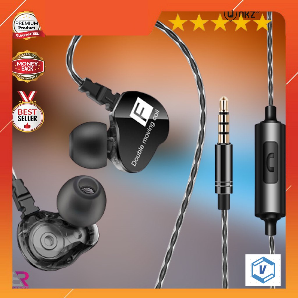 Tai nghe gaming QKZ CK9 pro 2021 siêu bass có Mic - tai nghe chuyên cho các game thủ, âm thanh cực hay FULL BOX BH6T