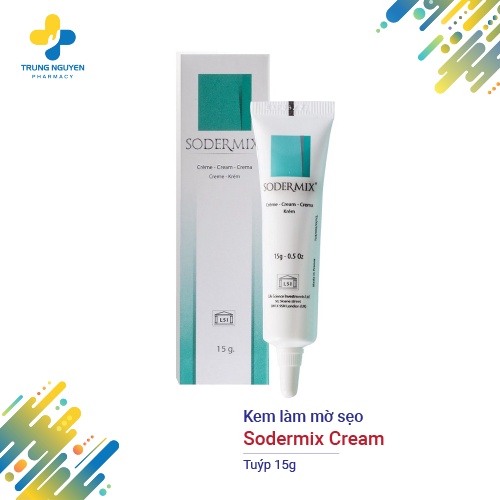 Kem mờ sẹo Sodermix Cream (Tuýp 15g)