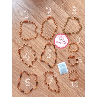 Vòng hổ phách cho bé