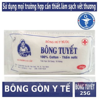 Bông Hút Nước BÔNG TUYẾT 25G