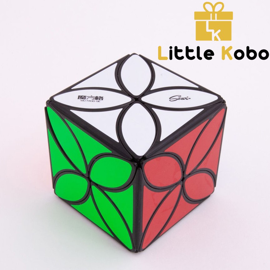 Rubik Biến Thể QiYi Four Leaf Clover Cube MoFangGe Cỏ 4 Lá Rubik Cao Cấp