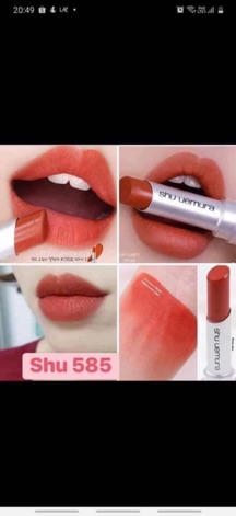 Son shu 585 vỏ trắng đen