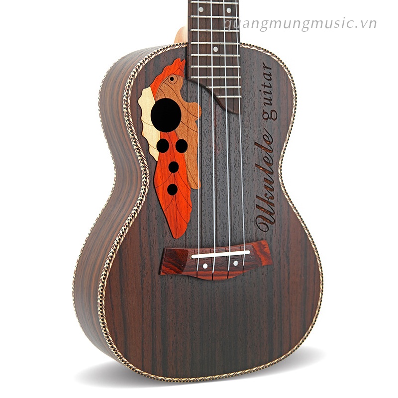 Ukulele 23 inch Cao Cấp - Ukulele Đẹp Chất Lượng + Full phụ kiện