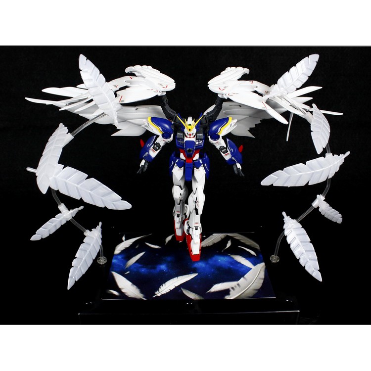 Phụ kiên mô hình nhựa lắp ráp EFFECT SERAPHIM FEATHER + ACTION BASE Wing MG HG RG