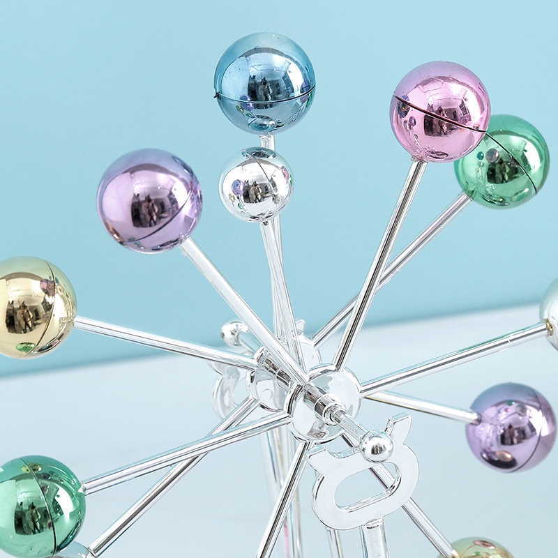 [Hàng mới về] Đồ chơi con lắc quay Từ trường Newton Trang trí bàn