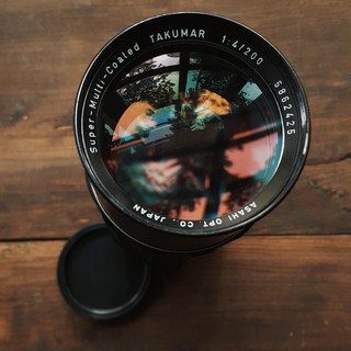 Ống kính Super Multi Coated Takumar 200 f4 ngàm m42