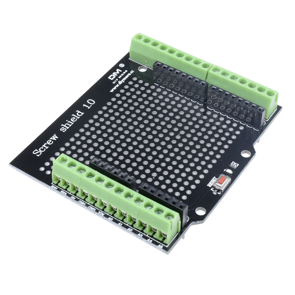 Bảng mở rộng DIYMORE Proto nguồn mở có nút D13 LED cho Arduino