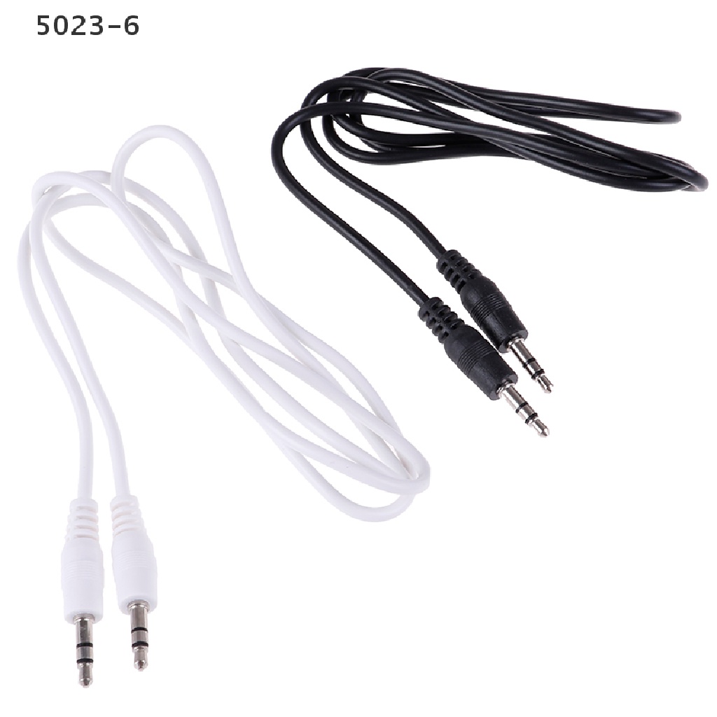 1m Dây Cáp Âm Thanh aux Giắc Cắm 3.5mm male Sang male Dài 1m 5023-6