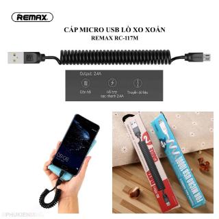 Dây cáp sạc lò xo cổng Micro USB giá rẻ