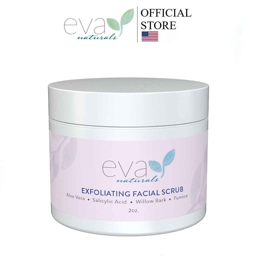 Tẩy Tế Bào Chết Eva Naturals Exfoliating Facial Scrub 60ml