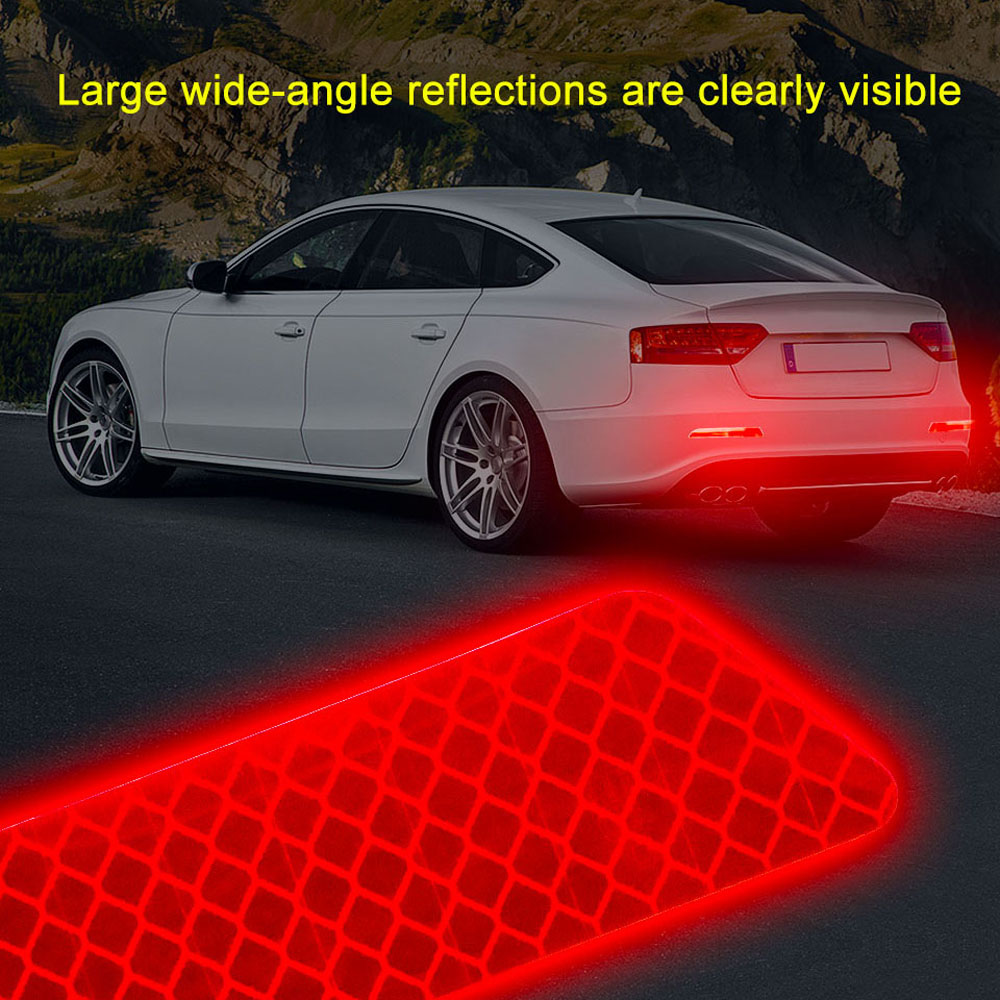 Cặp miếng dán phản quang trang trí xe hơi