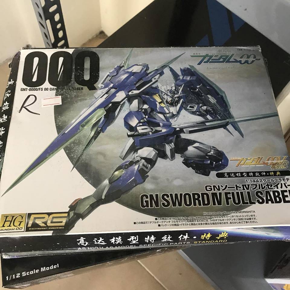 đồ chơi lắp ráp Bộ trang bị 00 Qant Full saber HG/RG