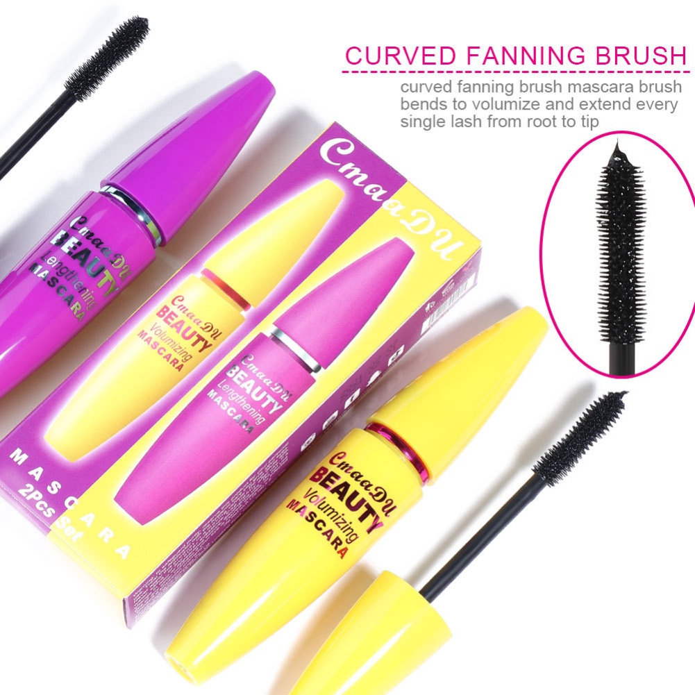 Mascara 4D CmaaDu chống thấm nước bền màu chuốt dày mi
 | BigBuy360 - bigbuy360.vn