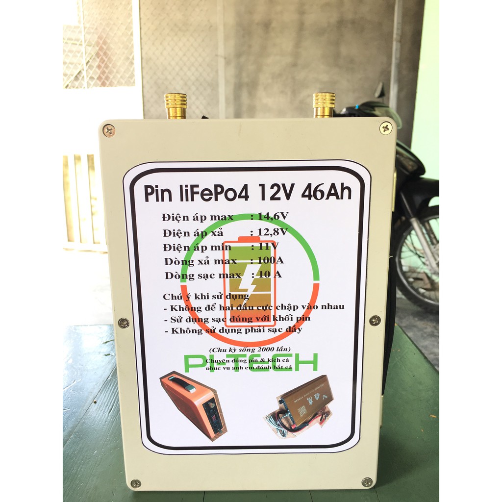 Pin Lithium 12VDC-45Ah