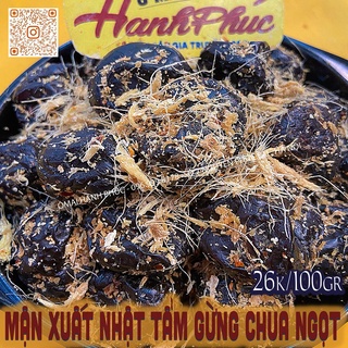 mận xuất nhật gừng chua dẻo ngọt thơm ngon