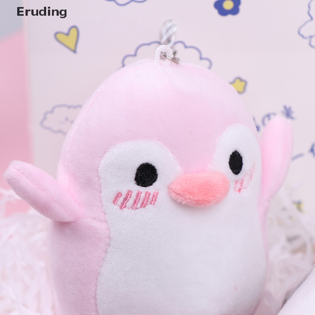 Chim Cánh Cụt Nhồi Bông 12CM Với Chìa Khóa Dễ