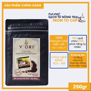 Cà phê bột pha phin nguyên chất 250gr