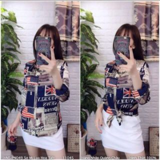 COMBO 2 Áo sơ mi nữ. Áo sơ mi nữ