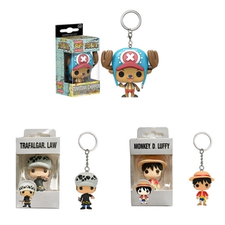Móc khóa thiết kế kiểu nhân vật phim One Piece dễ thương