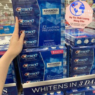 Kem đánh răng Crest 3D White