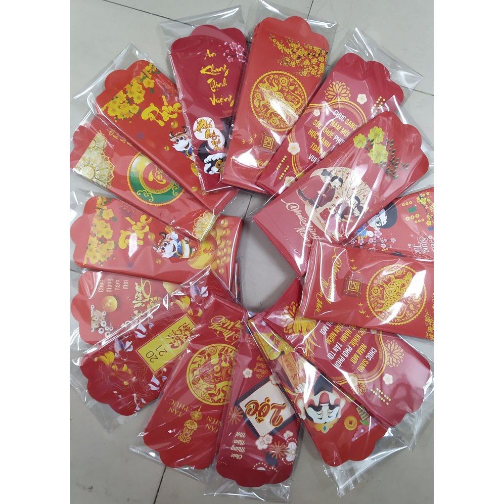 Combo 10 Phong bao lì xì