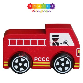 Đồ Chơi Gỗ Winwintoys - Mô Hình Xe Cứu Hỏa 62282