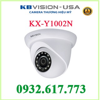 Camera ip dome hồng ngoại 1.0 megapixel kbvision kx-y1002n