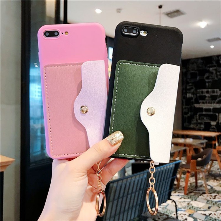 Ốp điện thoại TPU mềm có ví nhỏ cho OPPO A9 A5 2020 Reno 2 F11 Pro A3S A5S A7 A9 F9 F7 F5 A59 F1S A57 A39