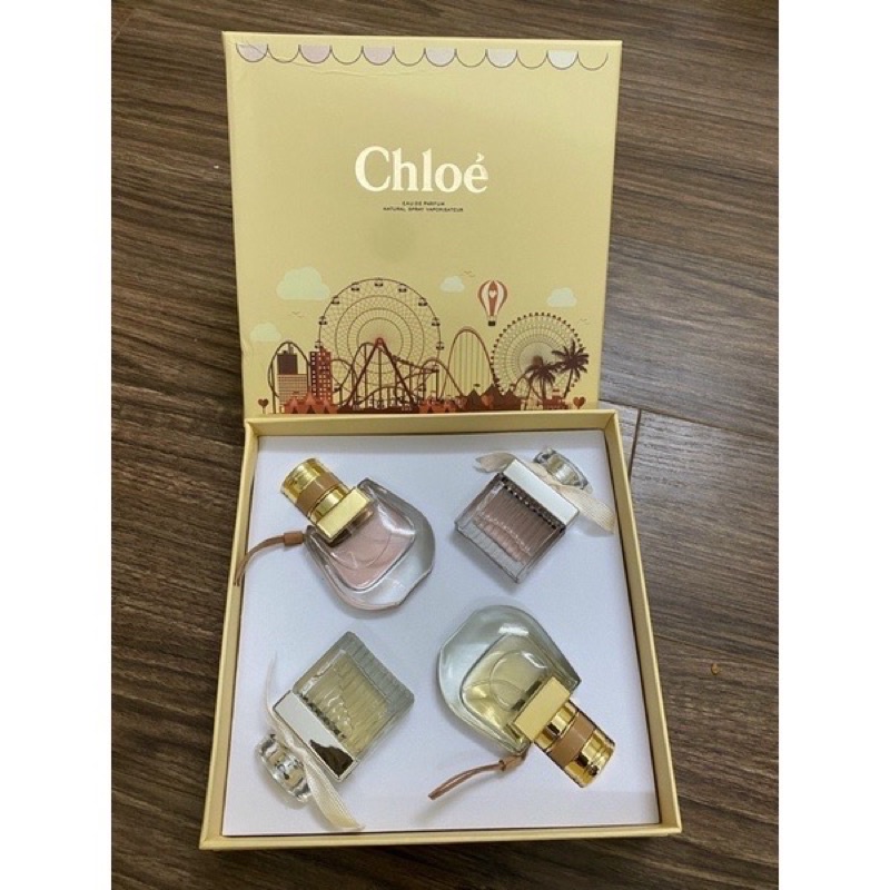 Set Bộ Nước Hoa Chloe mini 4 chai